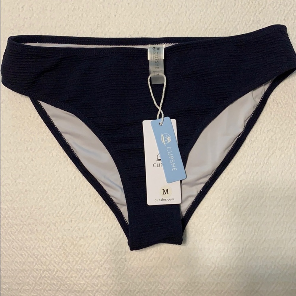 Navy Bikini Bottoms